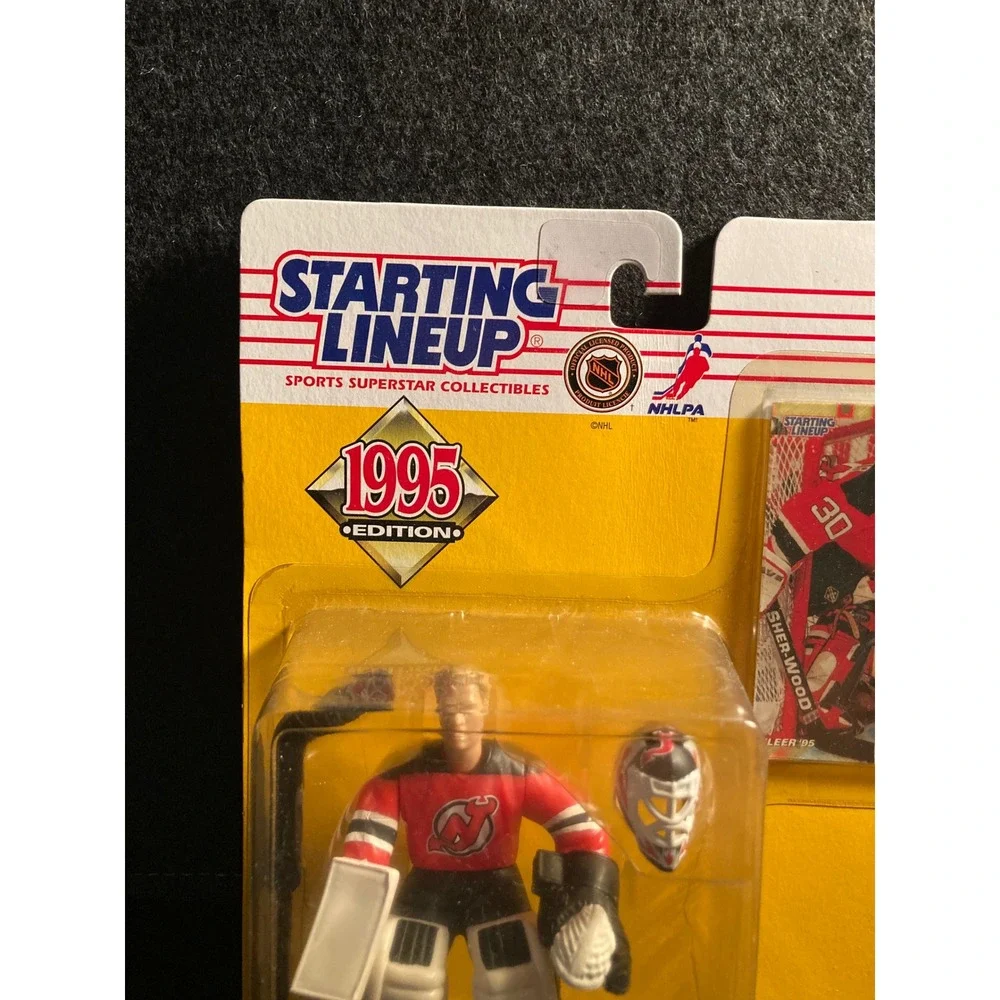 1995 Starting Lineup Martin Brodeur New Jersey Devils Goalie Figure Kenner Fleer